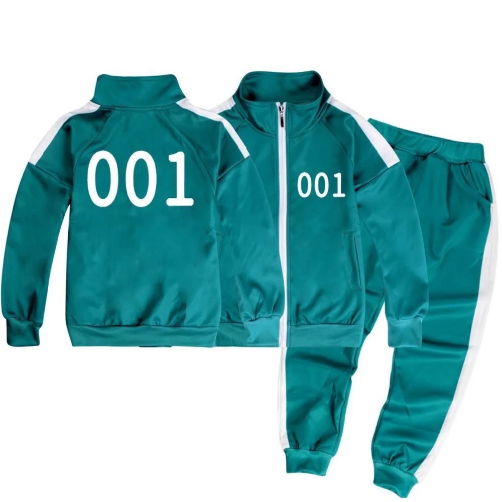 SOLD- Men’s Squid Games Player 1 Costume